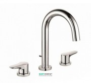 Змішувач для раковини Kludi Objekta Двохважеля з трьома отворами 323930575