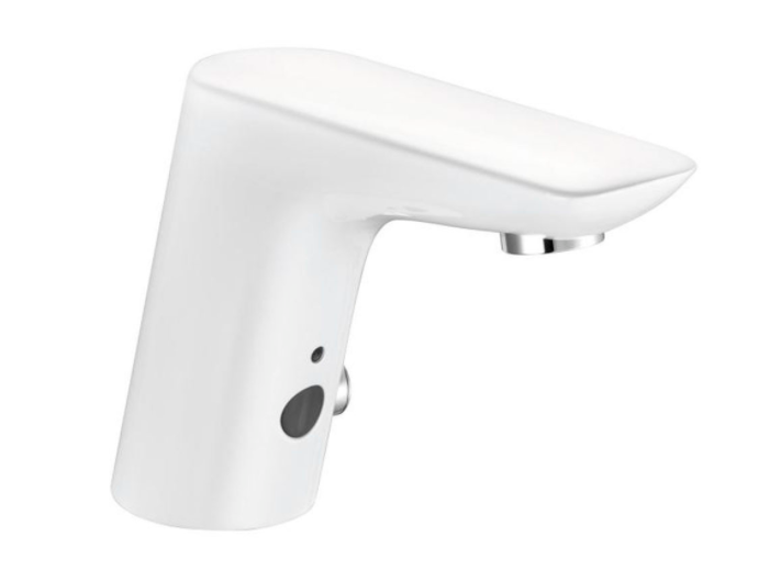 Смеситель для раковины электронный Kludi Balance белый 5210091