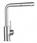 Змішувач для кухні Blanco Mila-S змішувач висувною виливши хром 519810