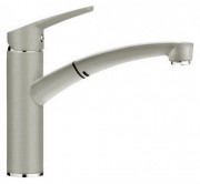 Смеситель для кухни Blanco Nea-S Silgranit однорычажный  выдвижной излив  жемчужный 520307