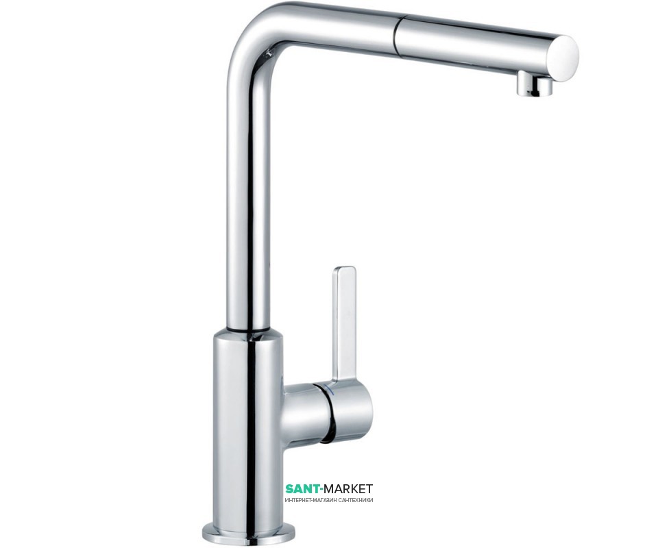 Смеситель для кухни Kludi L-ine S однорычажный выдвижной излив 408510575