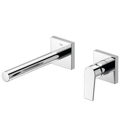 Смеситель для раковины однорычажный настенный Tres Project-Tres хром 21120282