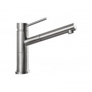 Смеситель для кухни Blanco ALTA-S Compact однорычажный  выдвижной излив  нержавеющая сталь 517182