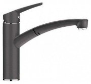 Смеситель для кухни Blanco Nea-S Silgranit однорычажный  выдвижной излив  темная скала 520306