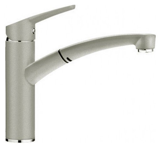 Змішувач для кухні Blanco Nea-S Silgranit змішувач висувною виливши перловий 520307