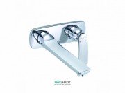 Смеситель для раковины настенный однорычажный KLUDI BALANCE хром 522470575