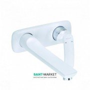 Змішувач для раковини настінний змішувач KLUDI BALANCE білий 522479175