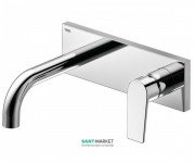 Смеситель для раковины однорычажный настенный скрытый Tres Project-Tres хром 21120001