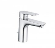Смеситель для раковины Kludi Pure&Style однорычажный с донным клапаном 402900575