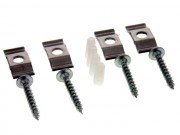 Специальный набор крепежа для установки моек чаш SUBLINE из материала SILGRANIT под цельную столешницу Blanco (4 крепежных элемента) 220605