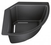 Угловой коландер Blanco пластик черный 235866