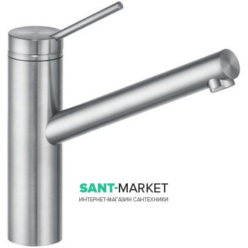 Одноважільний змішувач для кухні KLUDI TANGENTA нержавіюча неполірована сталь 44904F875