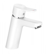 Змішувач для раковини Kludi PURE & EASY XL змішувач без донного клапана білий 372929165