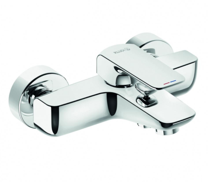 Смеситель для ванны Kludi Ameo однорычажный настенный хром 414450575