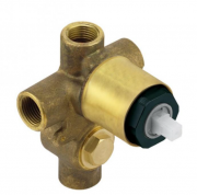 Внутрішня частина змішувача Kludi для ванни і душа латунь бронза 38624N