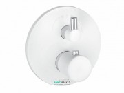 Встраиваемый термостат для ванны и душа KLUDI BALANCE  внешняя часть  для 88011  белый/хром 528309175