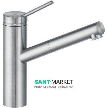 Однорычажный смеситель для кухни  с выдвижным изливом KLUDI TANGENTA 44991F875