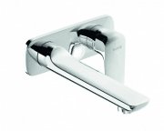 Смеситель для раковины Kludi Ameo однорычажный настенный хром 412450575