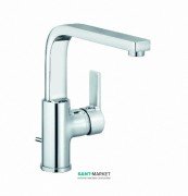 Смеситель для раковины Kludi O-Cean однорычажный с донным клапаном 420250573