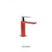 Змішувач одинважільний для раковини Tres колекція Loft colors червоний 20010301ROD