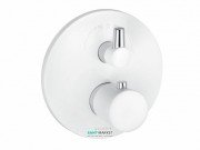 Встраиваемый термостат для ванны и душа KLUDI BALANCE  внешняя часть  для 88011  белый/хром 528309175