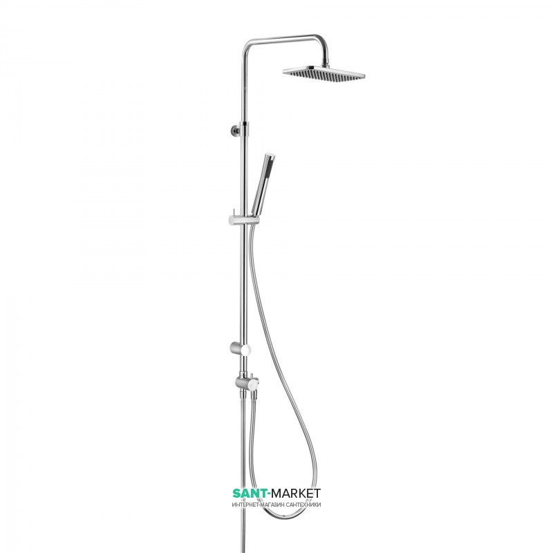Душова система KLUDI A-QA DUAL SHOWER SYSTEM латунь хром 4919105-00