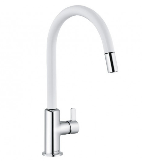 Змішувач для кухні Kludi Bingo Star XS змішувач білий матовий 468519378