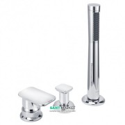 Смеситель для ванны Kludi E2 однорычажный на 3 отверстия 494260575