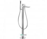 Смеситель для отдельно стоящих ванн Kludi E2 однорычажный напольный 495900575