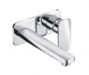 Смеситель для раковины Kludi E2 однорычажный настенный хром 492450575