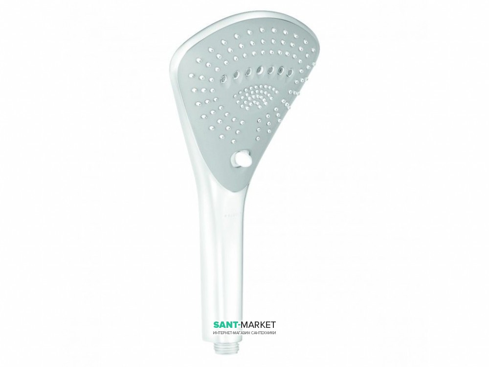 Душевая лейка KLUDI FIZZ три вида струи белый/хром 6770043-00