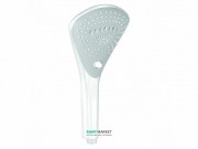 Душевая лейка KLUDI FIZZ три вида струи белый/хром 6770043-00