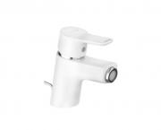 Смеситель для биде Kludi Pure&Easy однорычажный  белый 375339165