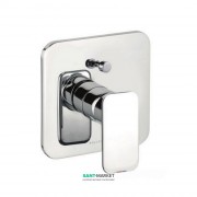 Смеситель встраиваемый для душа Kludi E2 однорычажный внешняя часть 496570575