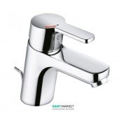 Смеситель для раковины Kludi LOGO NEO однорычажный  холодная вода при центральном положении  хром  372890575