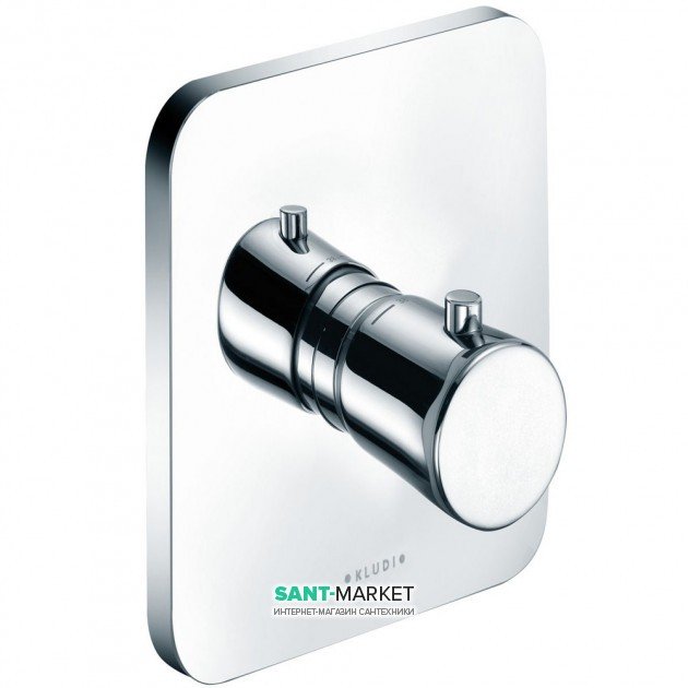 Смеситель встраиваемый для душа Kludi E2 однорычажный с термостатом 497290575