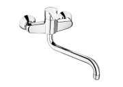 Настенный смеситель для кухни Roca L20 однорычажный латунь хром A5A7609C00