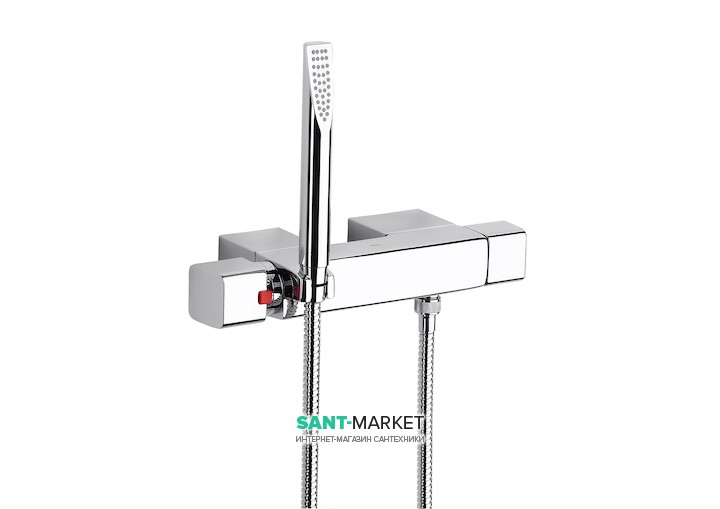 Смеситель для душа Roca Thesis двухвентильный с термостатом A5A1350C00