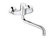 Настенный смеситель для кухни Roca L20 однорычажный латунь хром A5A7609C00