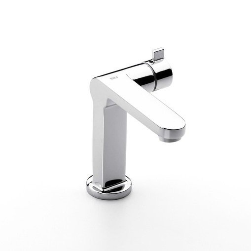 Змішувач для раковини Roca Singles Pro технологія progressive з донним клапаном A5A3036C00