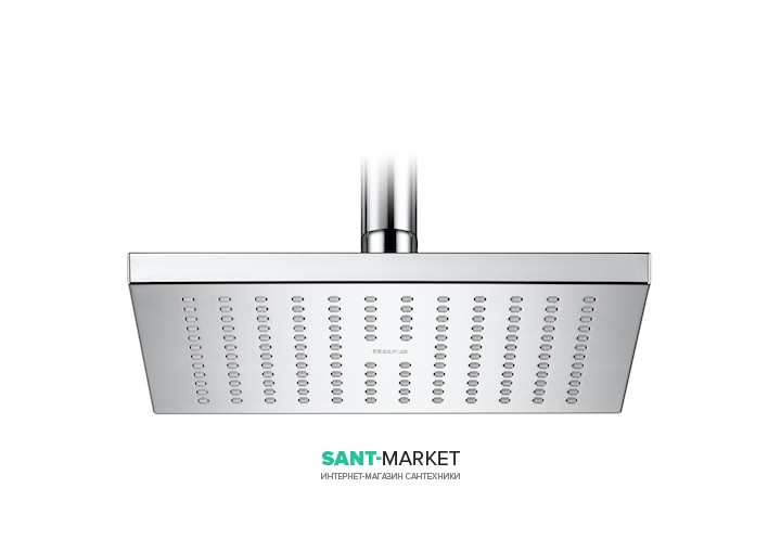 Верхний душ квадратный Roca Rainsense без кронштейна хром A5B2350C00