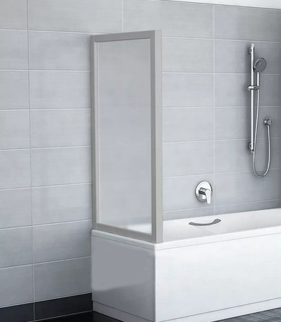 Боковая стенка для ванной Ravak Supernova APSV-80 профиль сатин стекло Grape 95040U02ZG