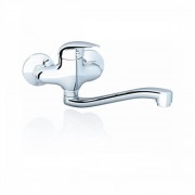 Смеситель для раковины Ravak Suzan SN 041.00/100 однорычажный настенный хром X070007