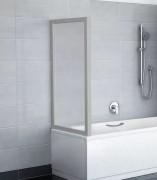 Бокова стінка для ванної Ravak Supernova APSV-70 профіль сатин скло Grape 95010U02ZG