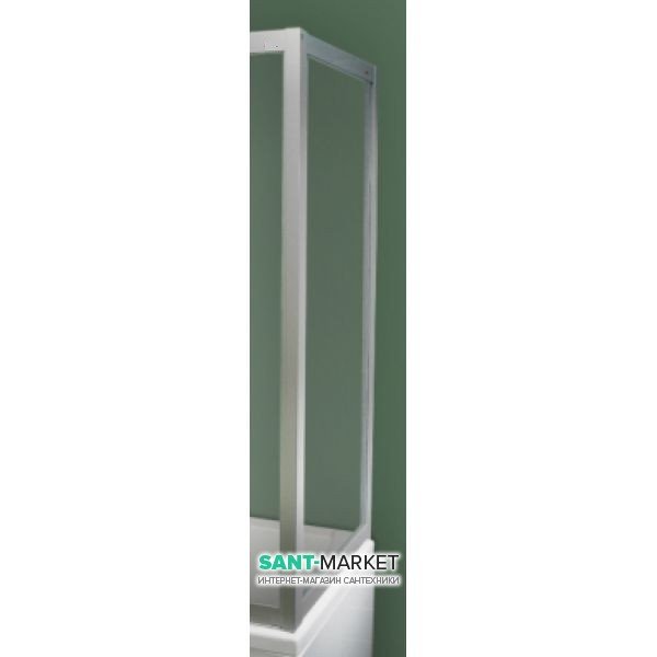 Бокова стінка для ванної Ravak Supernova APSV-75 профіль сатин скло transparent 95030U02Z1