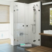 Душовий куточок квадратний Ravak Brilliant BSRV4-100 профіль хром скло transparent 1UVAAA00Z1