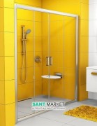 Двері душова прямокутна Ravak Blix BLDP4-150 профіль хром скло transparent 0YVP0C00Z1