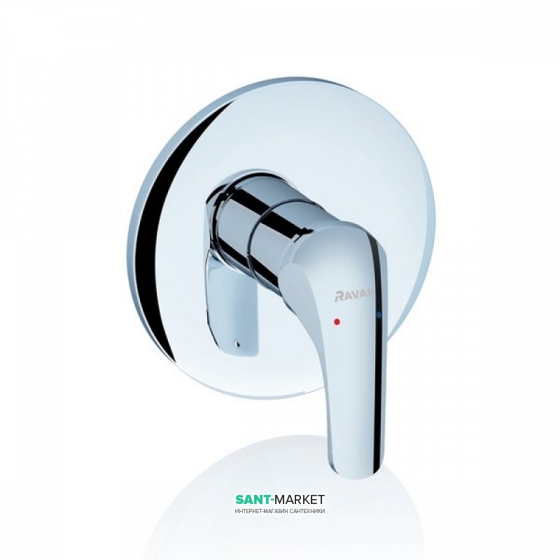 Змішувач для душа вбудовується Ravak Rosa RS 062.00 змішувач хром X070015