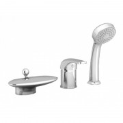 Змішувач для ванни Ravak Rosa RS 025.00 змішувач на 3 отвори X07P003