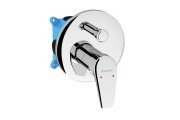 Смеситель для душа встраиваемый Ravak Neo NO 065.00 с переключателем для R-box X070045